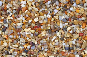 Amber Flint resin aggregate